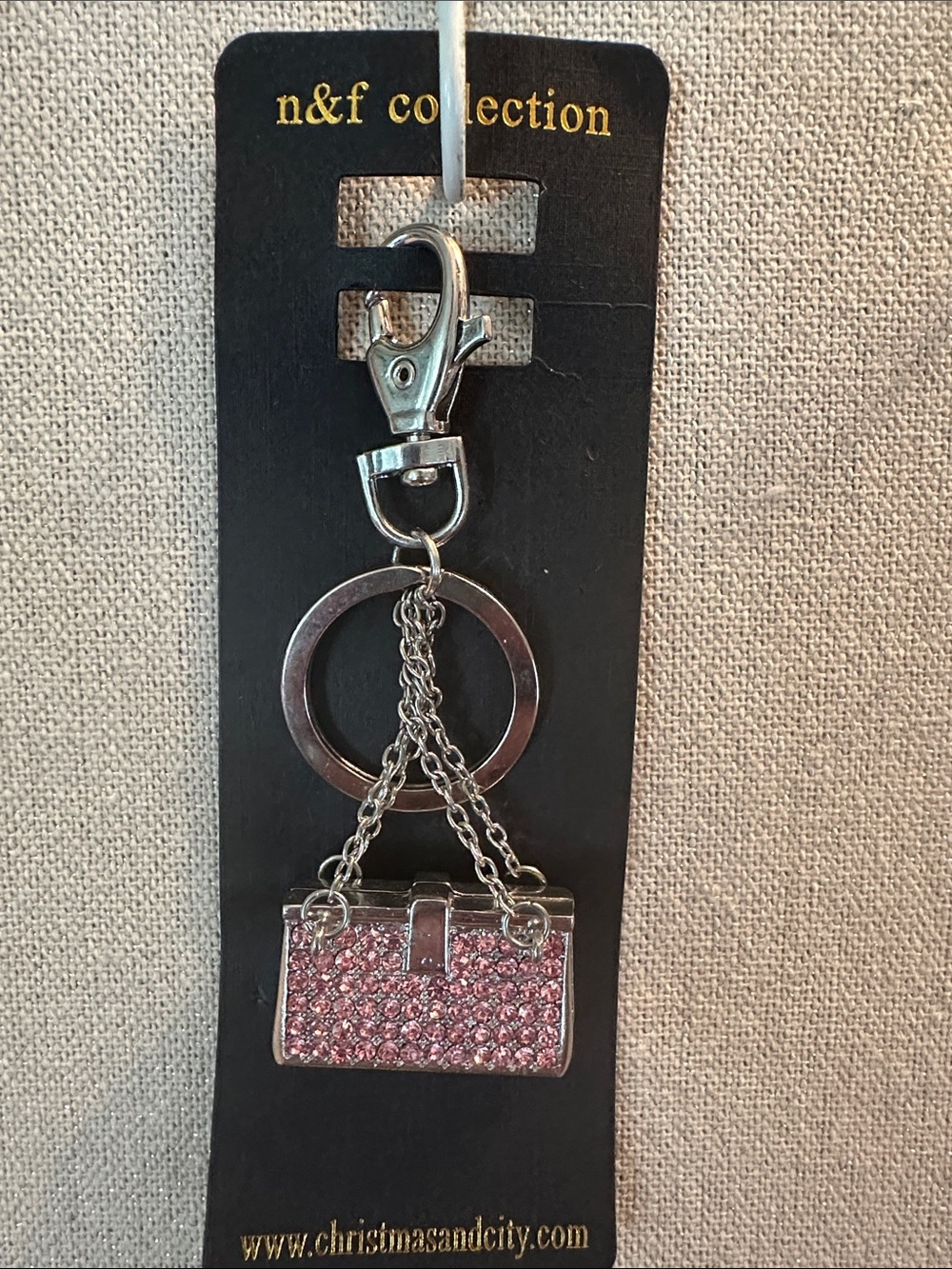 Set of 2 n&f Collection Keychain